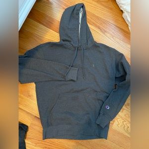 Gray champion sweatshirt